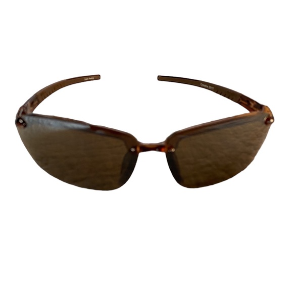Very Nice Crossfire Mirror Sunglasses Brown Color Good Condition - Picture 1 of 5